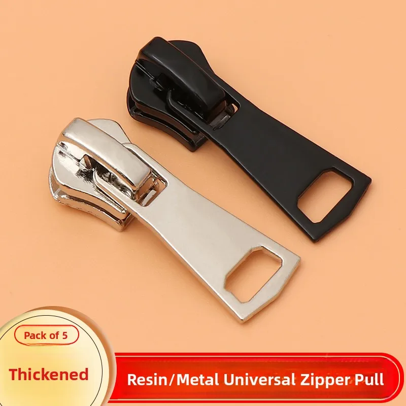 

Universal Metal Zipper Head Replacement Baggage Zipper Piece Carry-On Belt Repairable oe Bule Home Sewing DIY Material