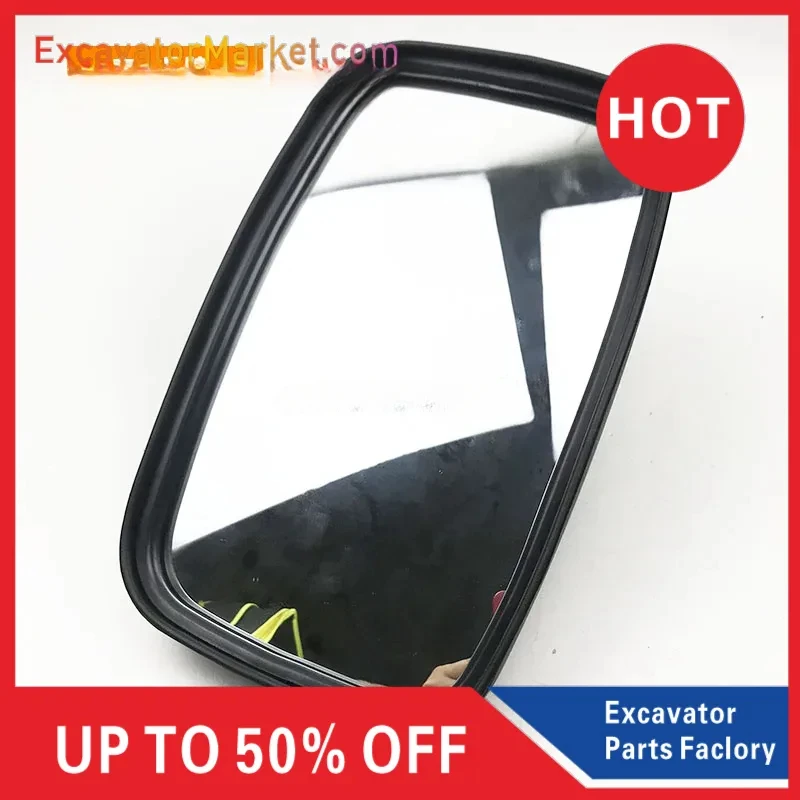 

For Excavator Accessories Doosan Daewoo DH150 225 215 300-7-9 Excavator Rearview Mirror Reversing Mirror Reflective Mirror