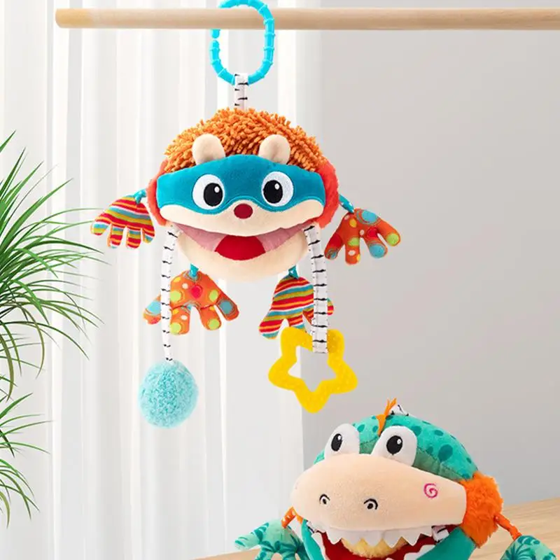 Kids Rattle Toys Child Mobile Nursery Wind Chime Bed Bell Mobile Toy Kids Bed Bells Soft Plush Early Development Activity For