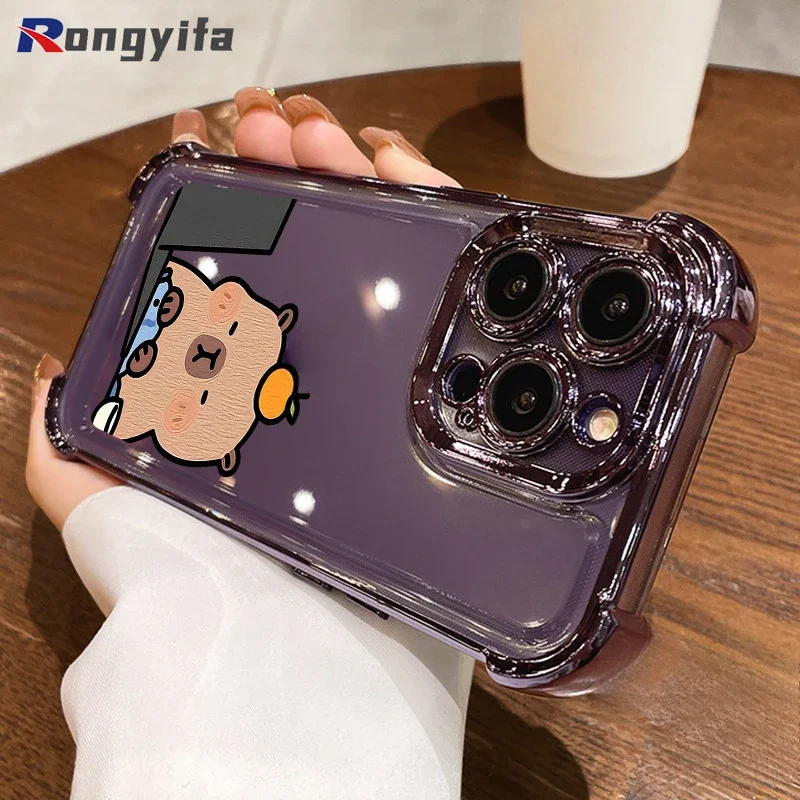 حافظة لهاتف OPPO Realme Narzo 20 30A 50 50i 50A Prime N63 N55 N53 Note 50 Reno 8T 5G حافظة على شكل حيوانات