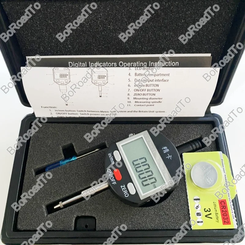 0.001mm Electronic Micrometer 0.00005