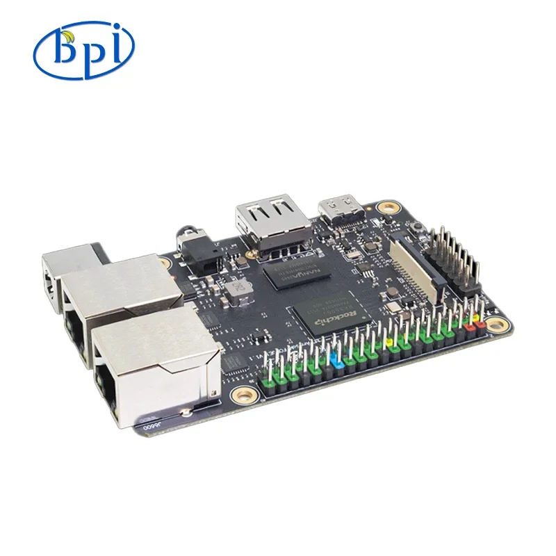 BPI-Forge1 Banana Pi Forge 1 RockChip RK3506J RK3506 512MB DDR3L NAND كمبيوتر أحادي اللوحة معالج Cortex-A7 ثلاثي النواة