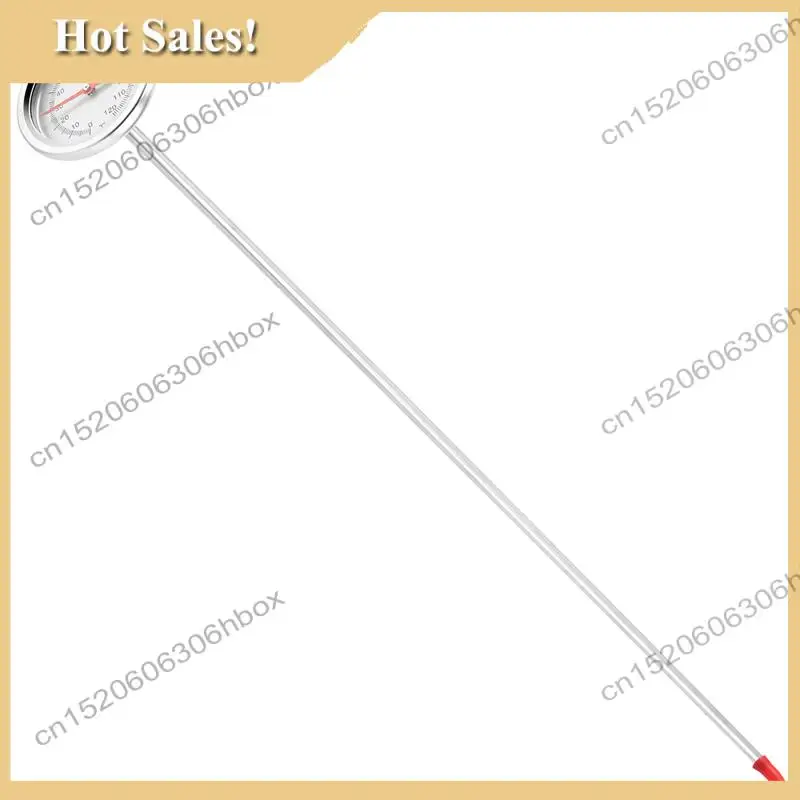 

-HOPE Compost Soil Thermometer 20 Inch 50 Cm Length Premium Food Grade Stainless Steel Measuring Probe Detector