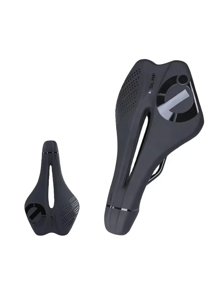AliExpress ESLNF Universal Hollow Bike Saddle Comfort Shock-Absorbing Bicycle Seat Cushion Non-Slip Wear-Resistant for MTB Road Cycling