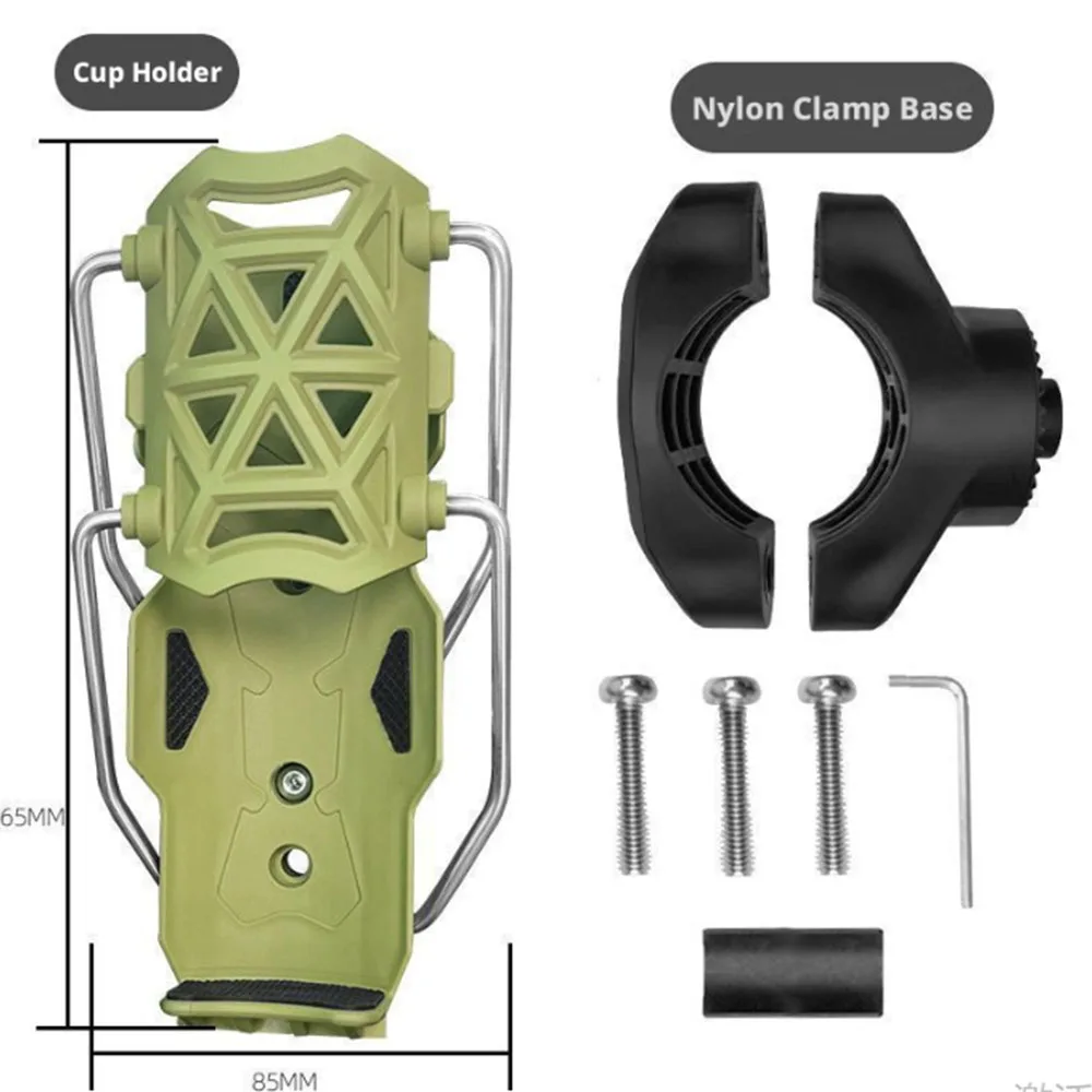 Adjustable Motorcycle Bike Cup Holder Handlebar Water Bottle Bike Mount for 32-77mm for Harley Honda Suzuki Yamaha,Kawasaki Ktm