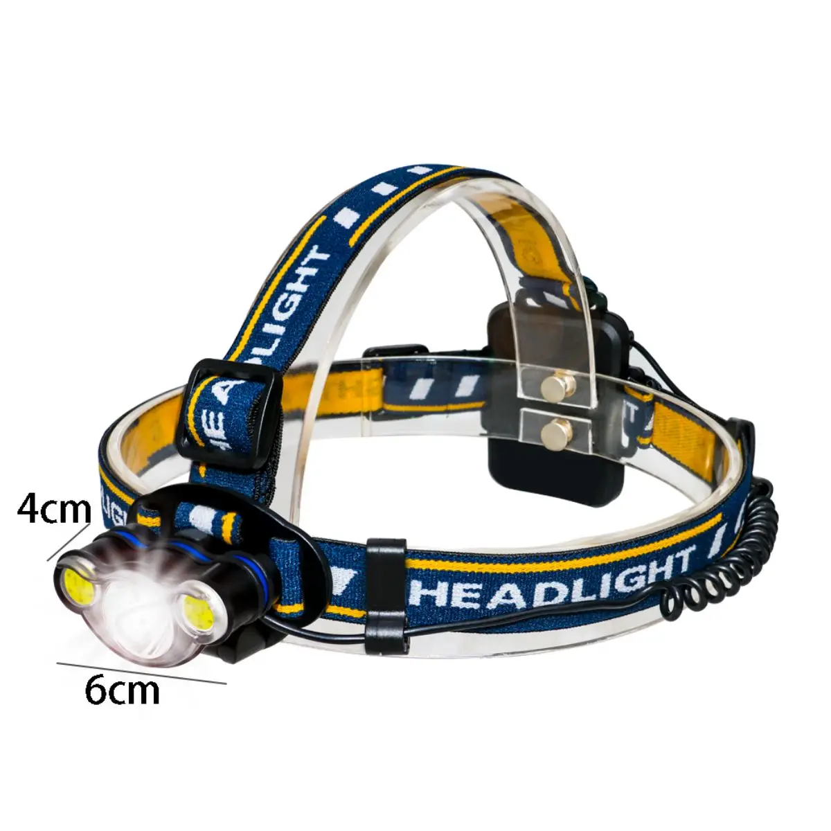 

UltraFire K03 Super Bright 3 LED Headlamp 3AAA Mini Head Flashlight 7 Modes Waterproof Outdoor Camping Fishing Hunting Headlight