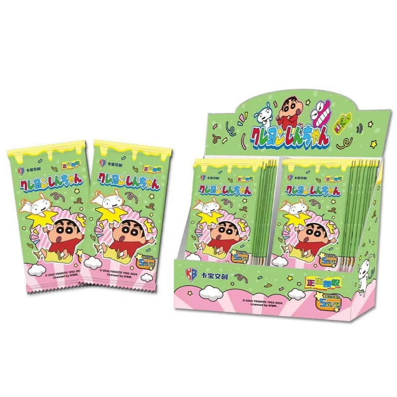 4Style New In Hot Sell Authentic Original Box Crayon Shin-chan Classic Anime Characters Collection Card Children\'s Gifts