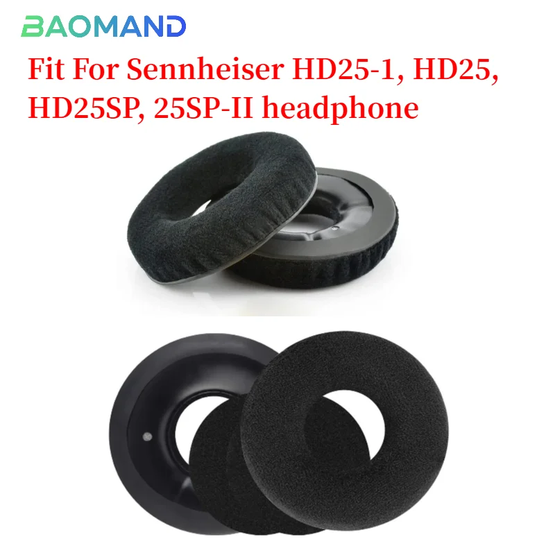 

Ear Pads For Sennheiser HD25-1, HD25, HD25SP, 25SP-II Headphones Replacement Foam Earmuffs Cushion Headset Covers Leather Foam
