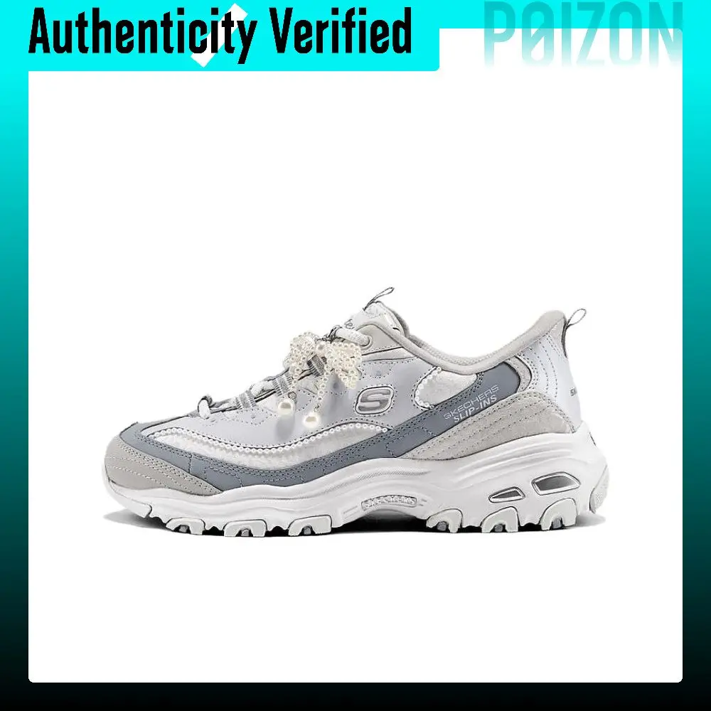 Skechers DLITES Minimalist Fashion Low top Chunky Sneakers Women's Gray 150559-GRY