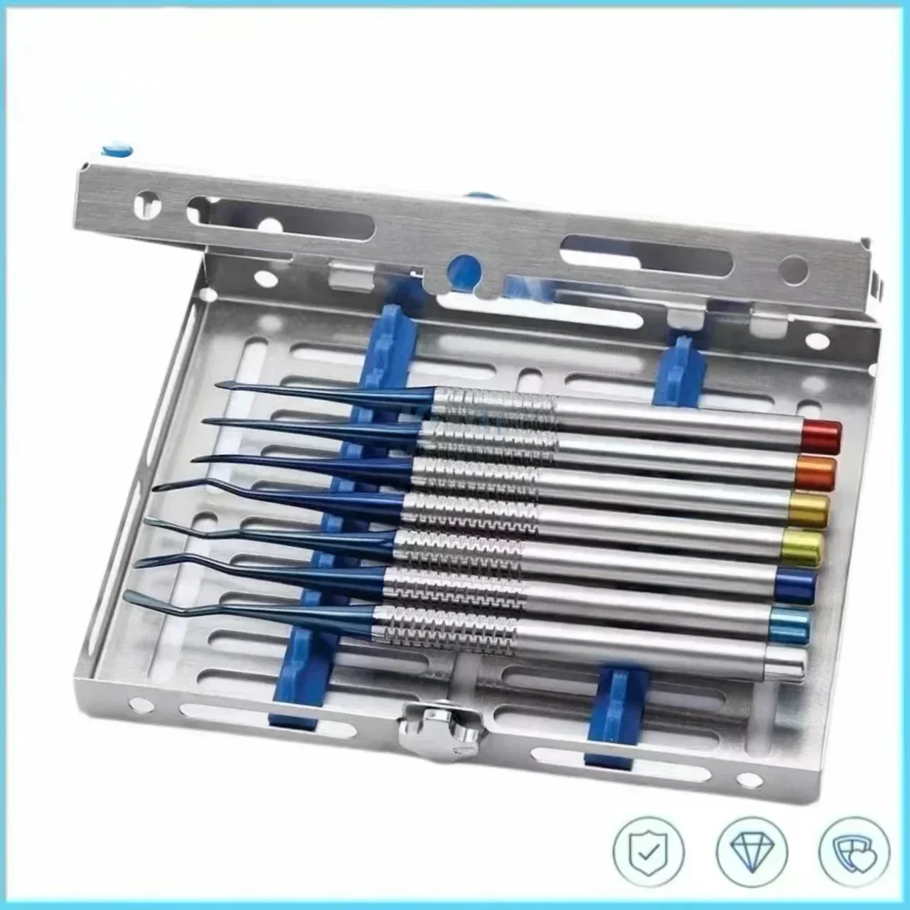 Dental  Implant Luxating Root Tooth Elevator Knife Extraction Dentist Instruments German Nickel titanium Stainless Equipment