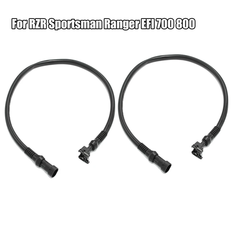 2PCS Fuel Injector Pigtail Harness For Polaris RZR Sportsman Ranger EFI 700 800 2005-2014 1202863