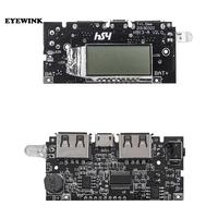 Dual USB 5V 1A 2.1A Mobile Power Bank 18650 Battery Charger PCB Power Module Accessories For Phone DIY New LED LCD Module Board