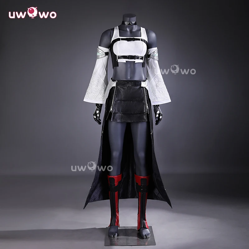 UWOWO Collab Series:Game Tifa Cosplay Costume Black Mage Tifa Cosplay Costume S-3XL Halloween Costum