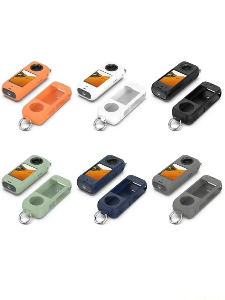 E56B Protective Silicone Sleeve Case for 360 Panoramic Action Camera Protector