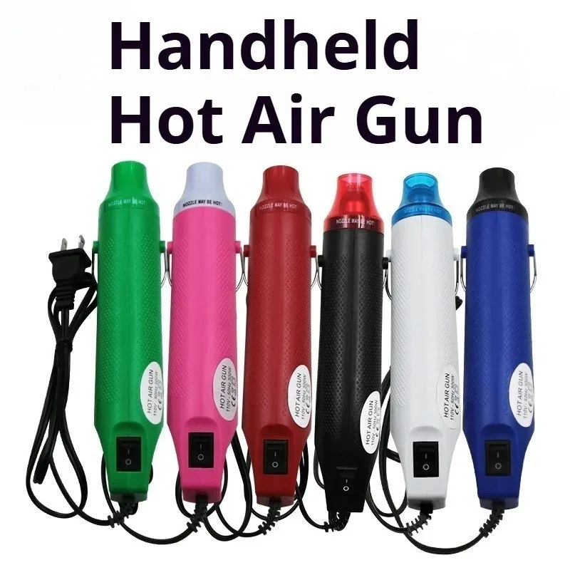 

Professional Handheld Hot Air Gun Lightweight Multifunctional Portable Heat Gun Embossing Powder Shrink Plastic Rubber Stamp