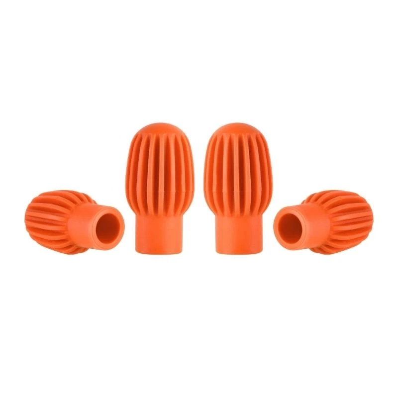 Q39E 2x/Set Drumstick Practice Tips Drum Mute Silicone Drum Dampener for Drumsticks