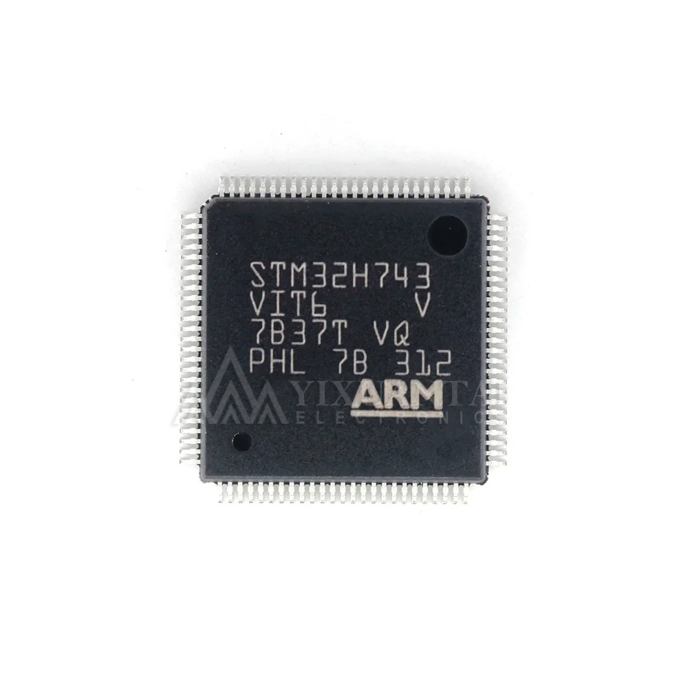 5pcs/lot New STM32H743VIT6  STM32H743VIT6TR  STM32H743V  IC MCU 32BIT 2MB FLASH 100LQFP