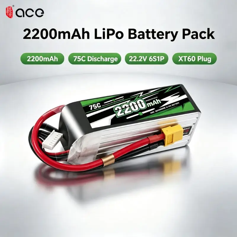 NEW Gens ACE 22.2V Lipo Batter - огляд і ціна Drone Racing Battery
