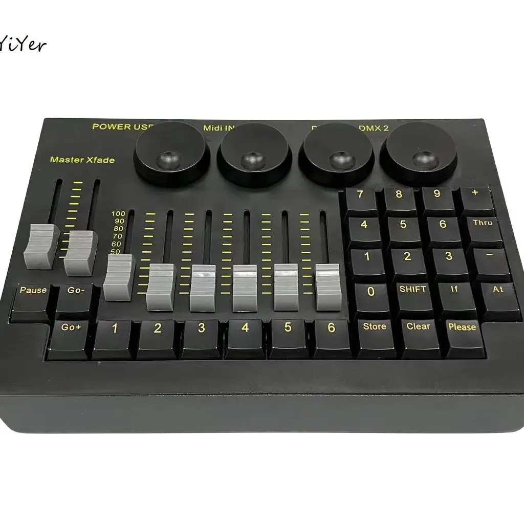 

Мини-контроллер для DJ-вечеринок, сумка, консоль освещения сцены DMX для MA2 onPC