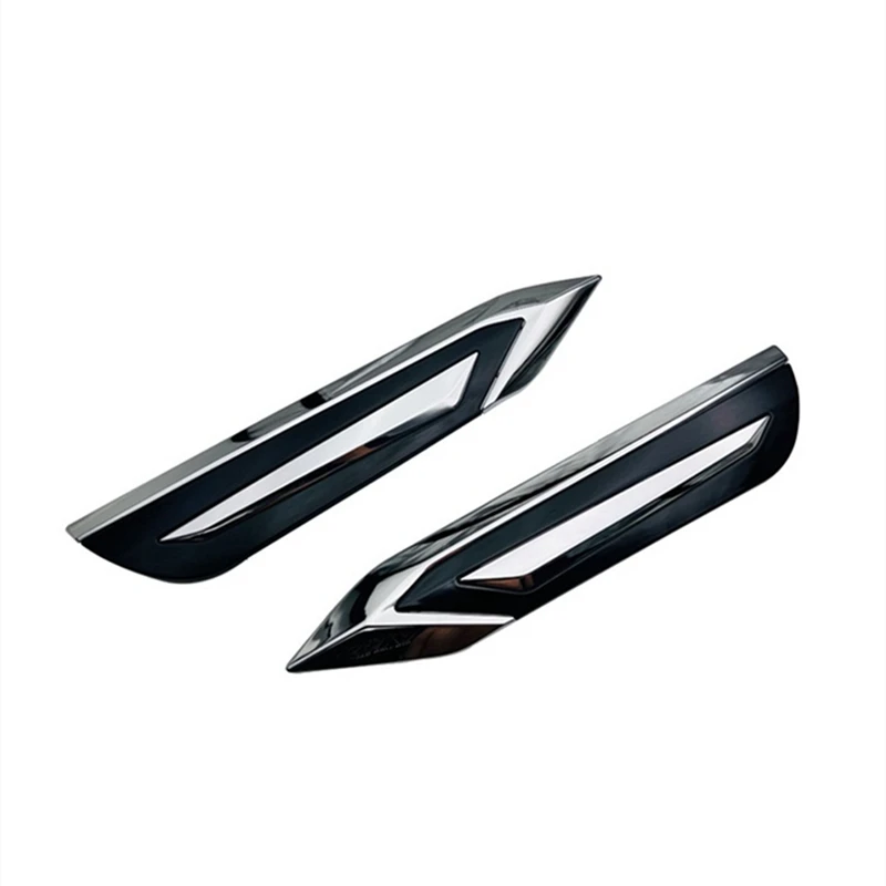 For Toyota Alphard Vellfire 40 Series 2023 Car Side Turn Signal Light Lamp Cover Side Emblem Trim Accessories