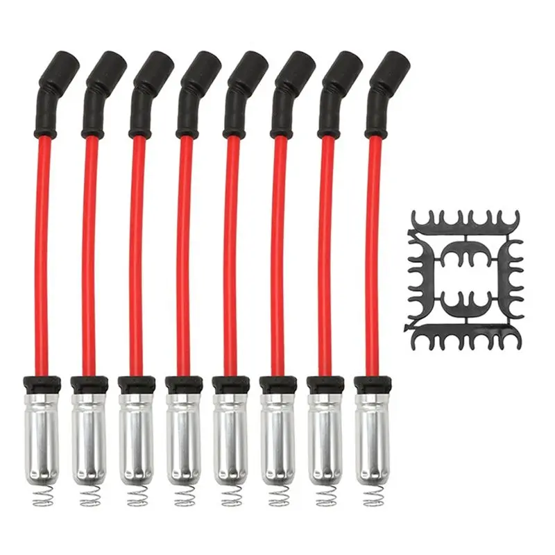 

AEE5-High Performance Spark Plug Wires 12192133 88862397 748UU 748HH 748EE For GMC Cadillac Hummer