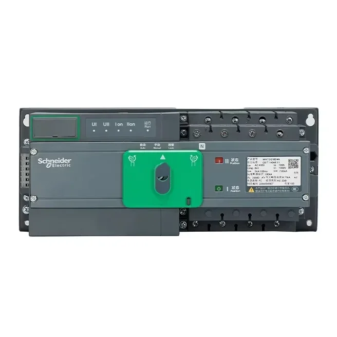 WATSG100 2P 2A Dual Power Supply Automatic Transfer Switching (ATS) Product