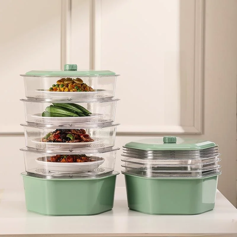 

Multi-Layer Heat Preservation Food Cover Home Use Meal Preservation Hot Di Cover Kitchen Dustproof Tablecloth Plastic Material