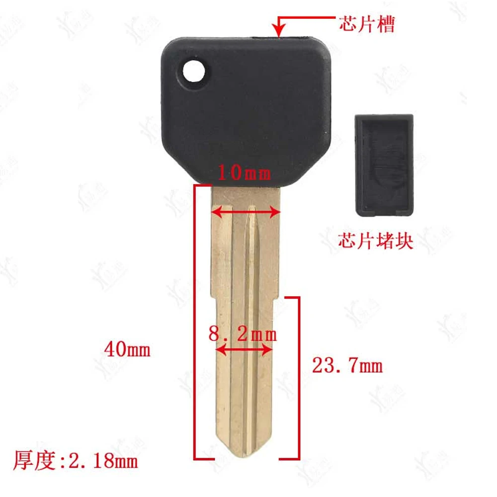 

10PCS New Smart Transponder Key Shell for Toyota for Daihatsu Car Key Blanks Case