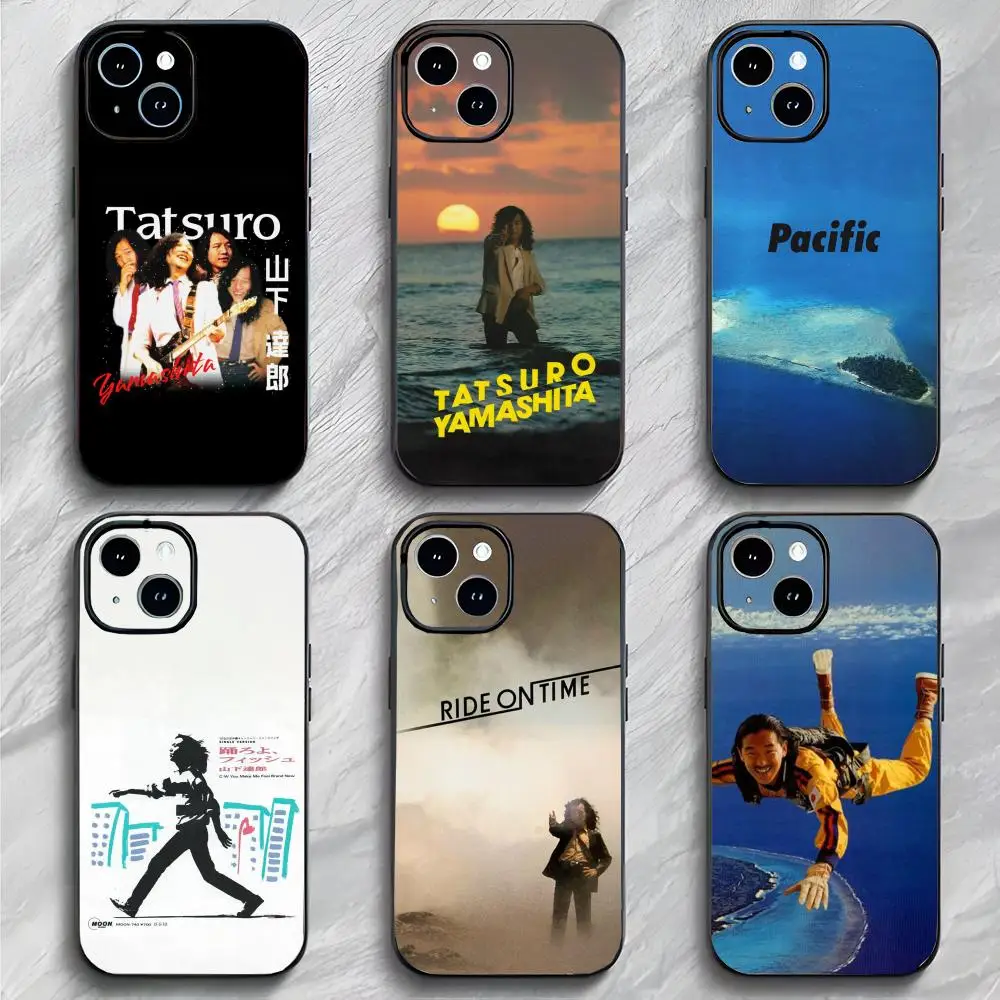 Funda para Teléfono del Cantante Japonés Y-Yamashita Tatsuro, Empaque Suave y Ligero para iPhone 17 16 15 14 13 Pro Max