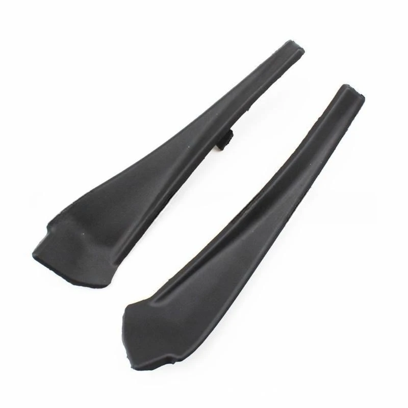 

Front To Cowl Hood Side Seal Extension Trim Windshield Wiper Cover Panel For 2014-2020