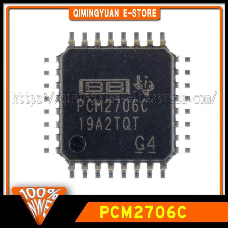 1~20PCS/LOT PCM2706C QFP32 PCM2706 100% New Original in stock