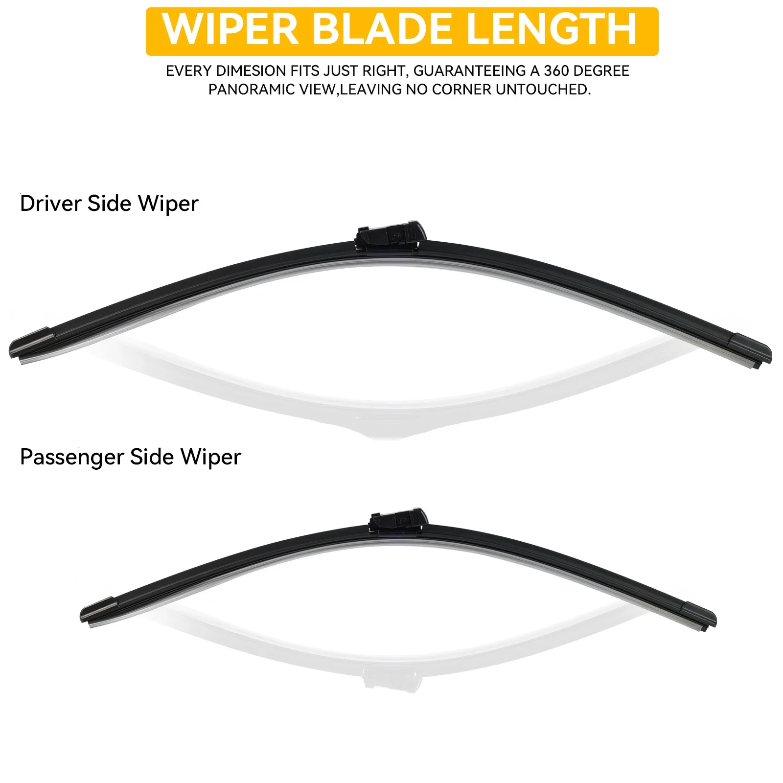 Front & Rear Wiper Blades Set For Renault Espace V 2015 - 2023 Windshield Windscreen Window 30