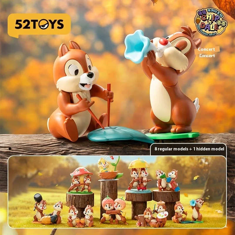 

52toys' Disney Qiqi And Teddy Brothers Have A Good Series Of Blind Box Toys, Cute Dolls, Ornaments And Children'S Surprise Gifts