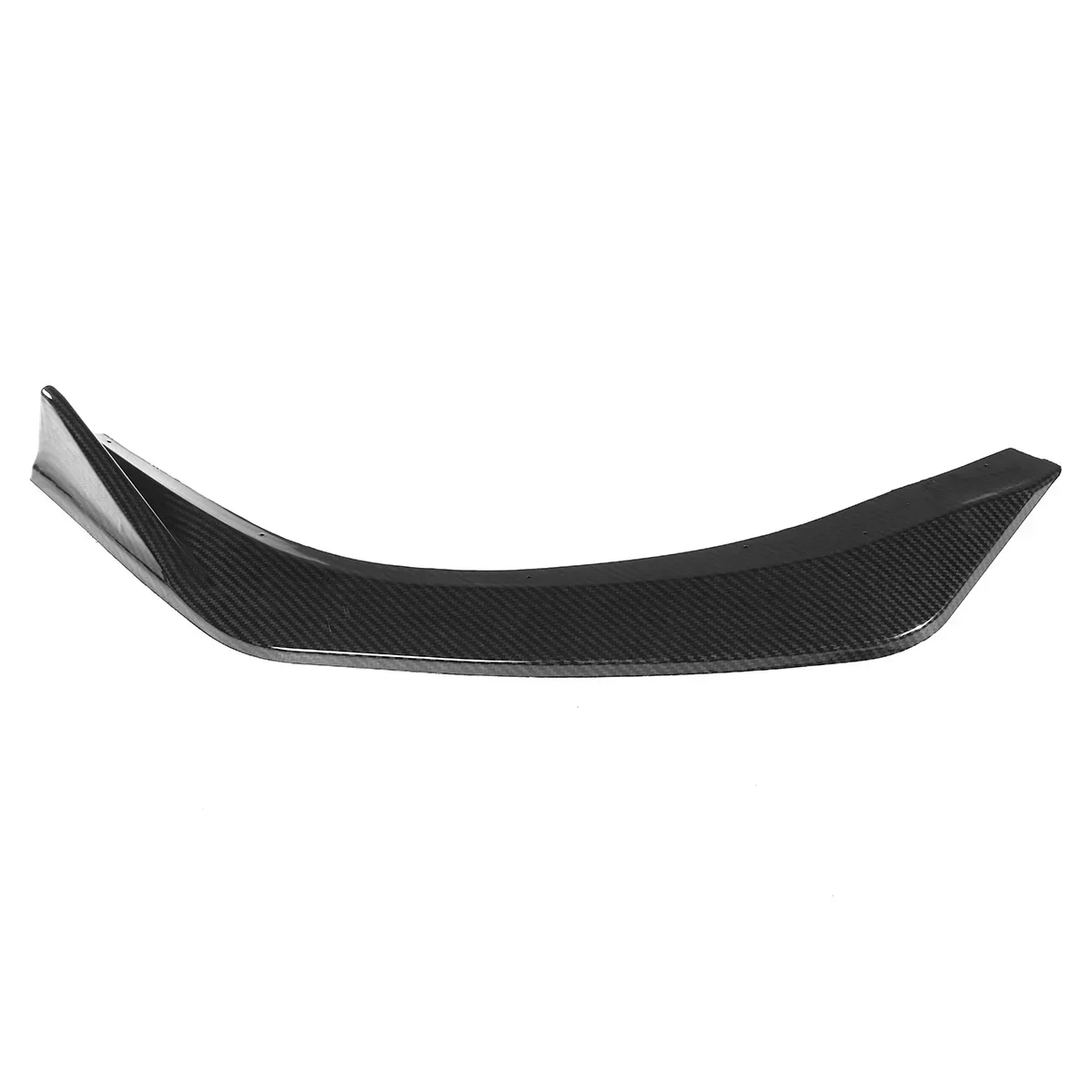 3PCS Carbon Fiber Look/Black Car Front Bumper Lip Diffuser Spoiler Guard Cover Trim For Mazda 3 Sedan Axela 2019 2020 Body Kit