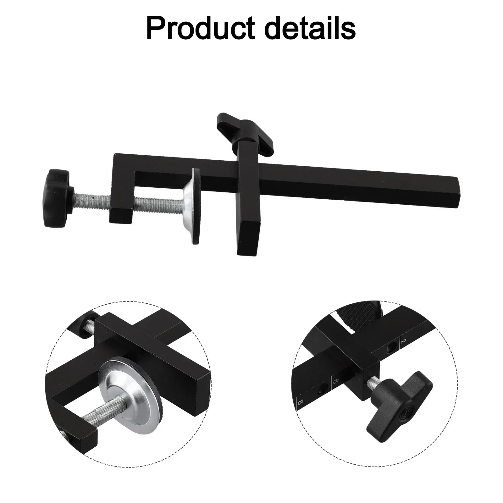 ملحقات القطع والحفر البلاستيكية 1-حزمة 143 مللي متر مشبك النجارة العكسي C-المشبك أجزاء أداة العمل واليد الخشبية #1