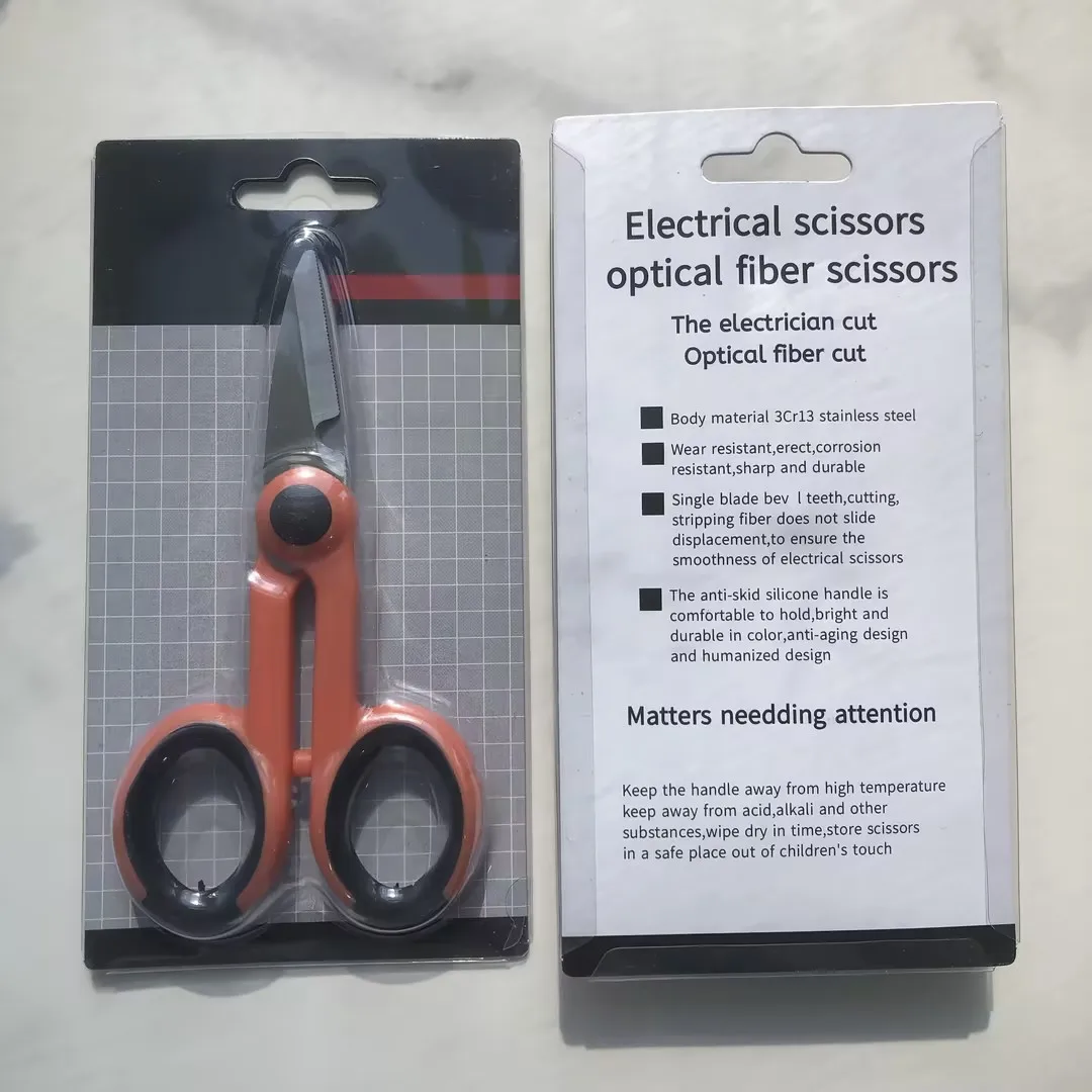 

Ножницы для оптоволокна Gimbo, кусачки для кевлара, острые ножницы для арамидного волокна, инструменты для пигтейлов и джамперов, ручные инструменты электрика