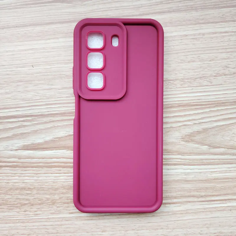 حافظة لهاتف انفينيكس هوت 60i بسيطة على شكل عين السماء من السيليكون غطاء خلفي من البولي يوريثان الحراري لهاتف انفينيكس هوت 60i ممتص للصدمات فوندا