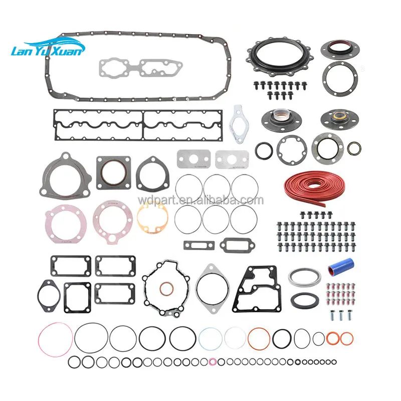 In Stock 3804718 4089479 Upper Cylinder Engine Gasket Kit for Cummins  QST30 L10 M11 ISM Diesel  Spare Parts