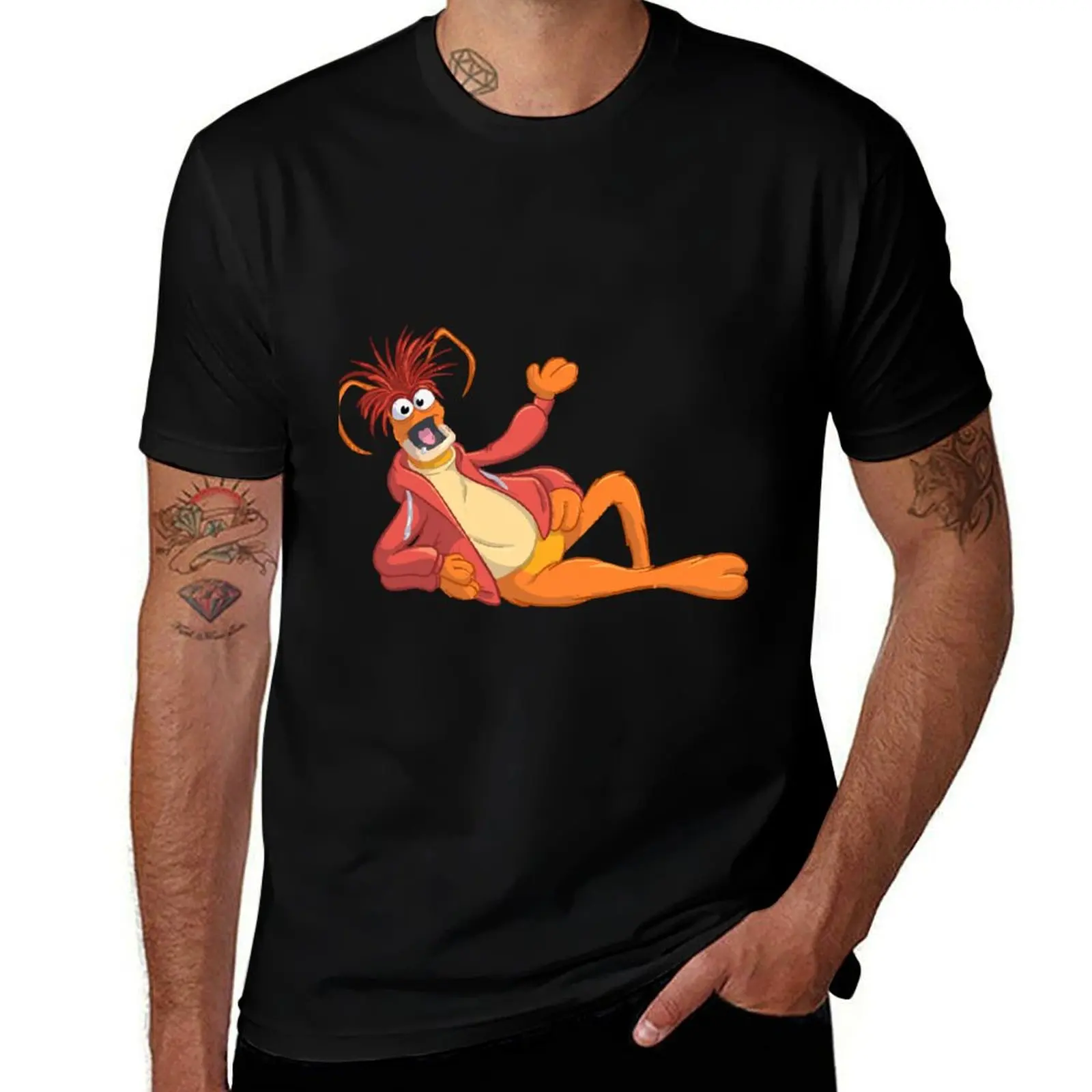 Pepe the King Prawn T-Shirt sports fans cotton graphic tees customs design your own anime shirts men