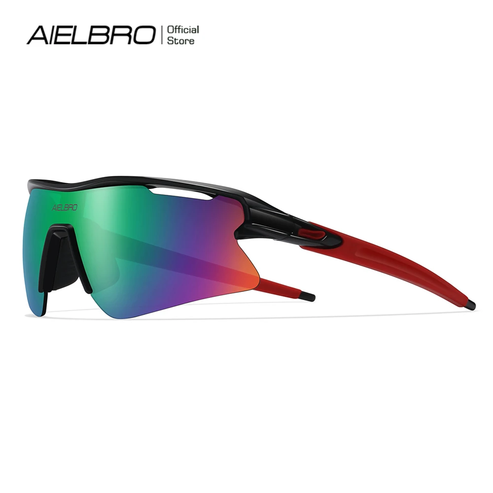 

AIELBRO 2025 New Sunglasses Men Women Uv400 Sun Glasses Fishing Cycling Goggles Outdoor Baseball Softball Sports Driving Eyewear