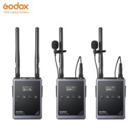 TLF    WMicS1 Pro  -Mount UHF Full Metal Dual-Channel Wireless Omni Lavalier Mic Microphone System (514 to 596 MHz)