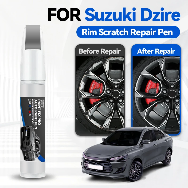 

Карандаш-краска для колесных дисков, инструмент для ремонта автомобильной краски, для SUZUKI ERTIGA 2012-2025, аксессуары для ремонта царапин, белый ZHJ, красный ZLL, черный Bl