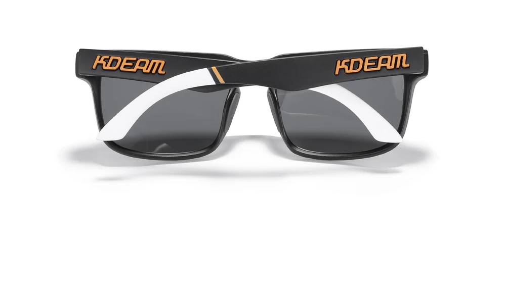 KDEAM Polarisierte Sonnenbrille für Herren, Angeln, Lebensstile, verspiegelte, farbblockierende Sonnenbrille, Damen-Legende, quadratische Sonnenbrille mit Box – Detail 18