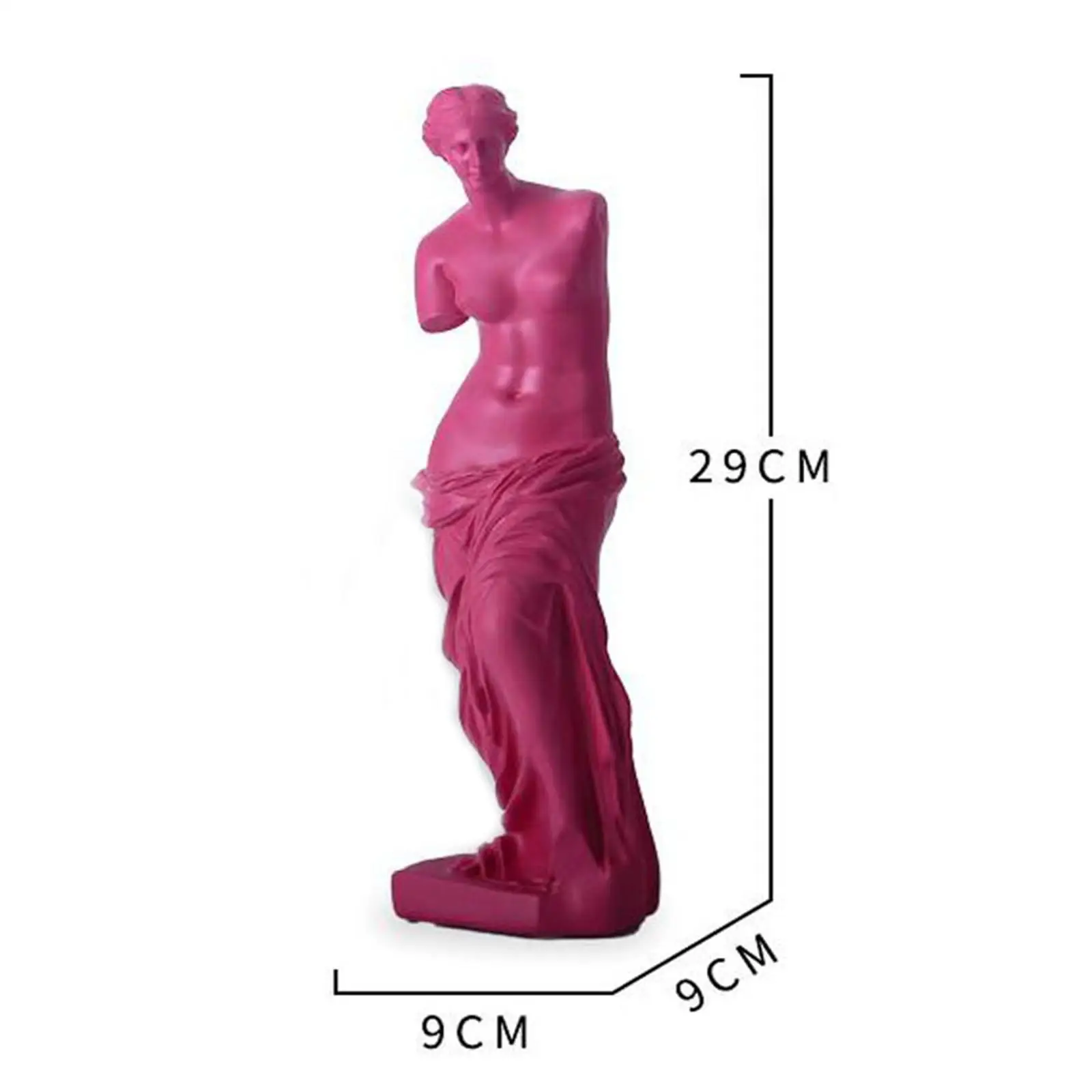 Greek Mythology Goddess Statues Home Decor Modern Style Decorative Ornaments for Living Room, Bedroom, Office Desktop, Cabinet