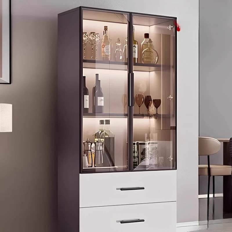 

Барная мебель для вина и ликеров, угловой винный бар, полка, шкаф для бутылок вина, шкафчик, стеклянные шкафы для гостиной Drankkast