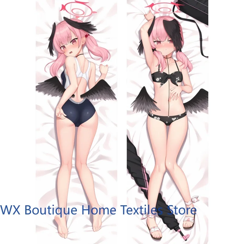 

Аниме Dakimakura наволочка синий архив Shimoe Koharu Waifu анимационная наволочка для комнаты
