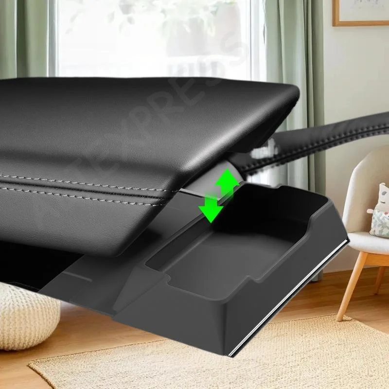 

Enhance Your Drive with Juniper 2025 Model Y: Central Console Armrest Storage and Glasses Tray Organizer