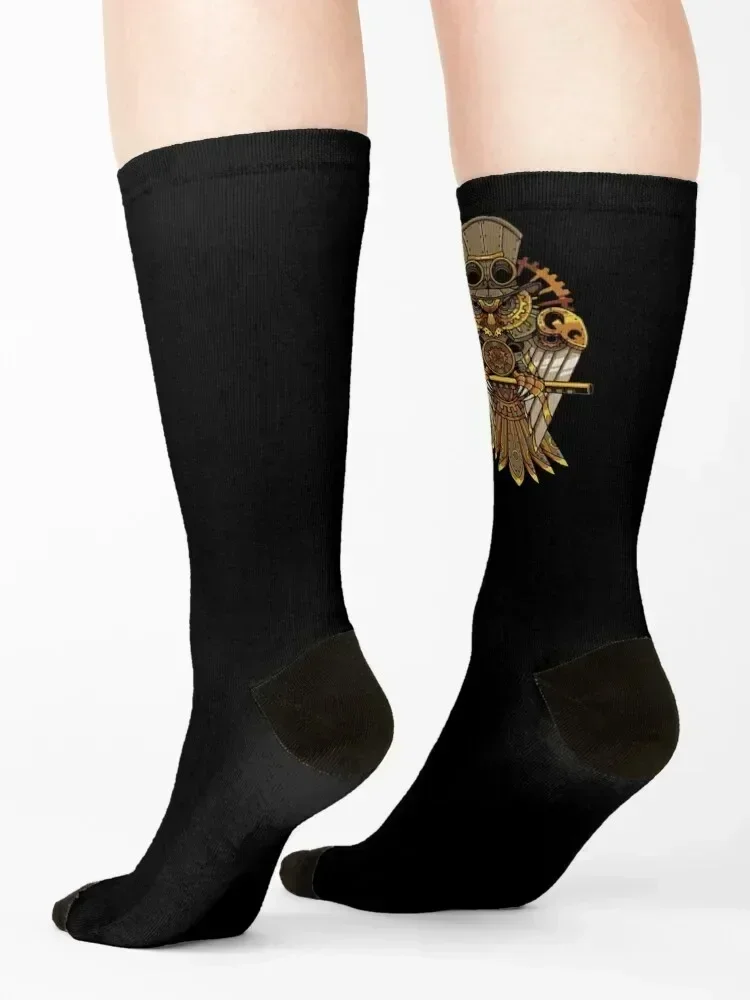 Steampunk Powered Animal Gift Socks sport luxury designer brand crazy Women's Socks Men's