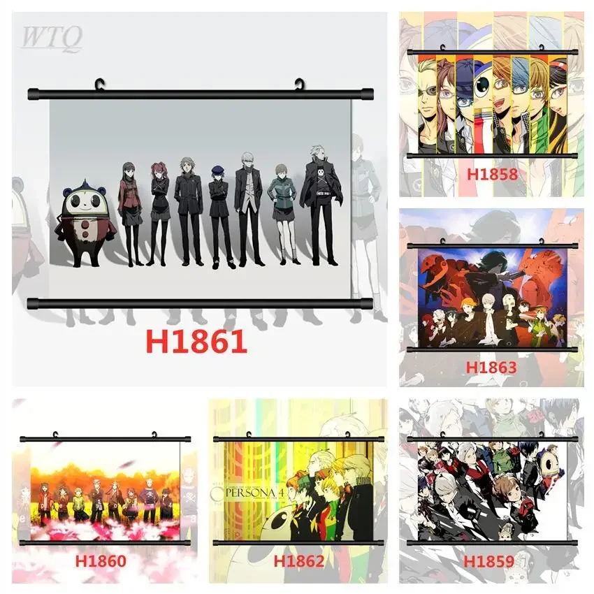 Persona 4 Anime Manga HD Print Wall Poster Anime Posters Canvas Painting Wall Decor Wall Art Picture Room Decor Home Decor