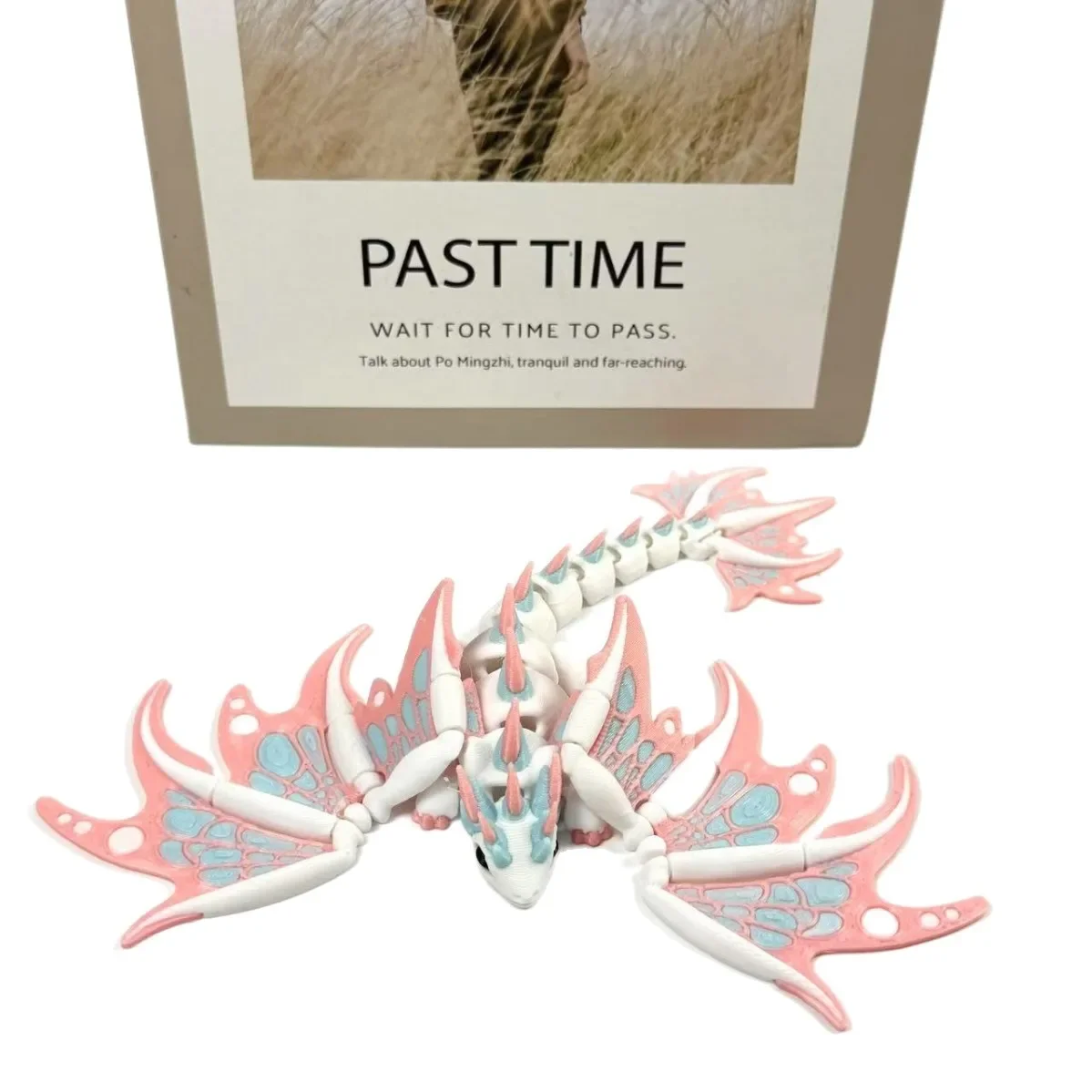 Simulatie Draak Model Gezamenlijk Beweegbaar 3D-geprint Keizer Draak Desktop Decoratief Schattig Aantrekkelijk Kleuraanpassing Klein Ornament